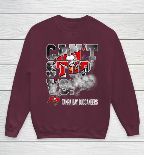 NFL Tampa Bay Buccaneers Can't Stop Vs Youth Sweatshirt 4