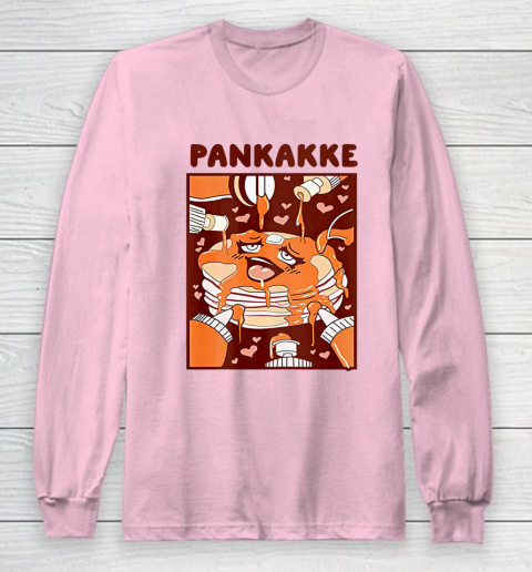 Pankakke Food Funny Cake Cupkakke Long Sleeve T-Shirt 6
