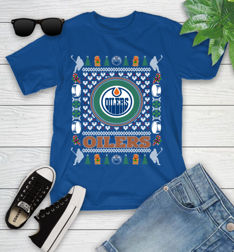 Edmonton Oilers Merry Christmas NHL Hockey Loyal Fan Ugly Shirt 111