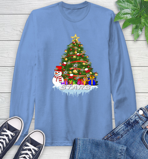 Dallas Stars Merry Christmas NHL Hockey Sports Long Sleeve T-Shirt 11