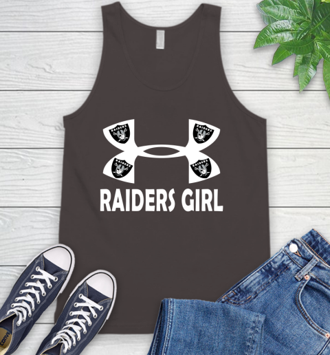 NFL Oakland Raiders Girl Under Armour Football Sports Tank Top 6