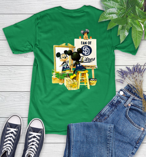 MLB Baseball San Diego Padres Mickey Drawing Shirt 88