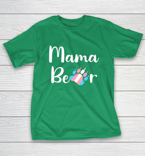 Mama Bear Transgender Mom T Shirt Trans Pride Gift T-Shirt 5