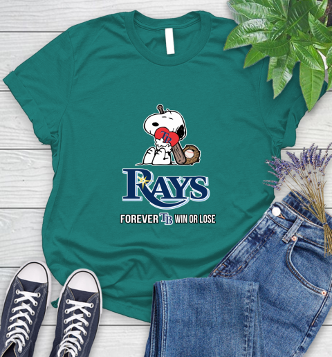 MLB The Peanuts Movie Snoopy Forever Win Or Lose Baseball Tampa Bay Rays 102