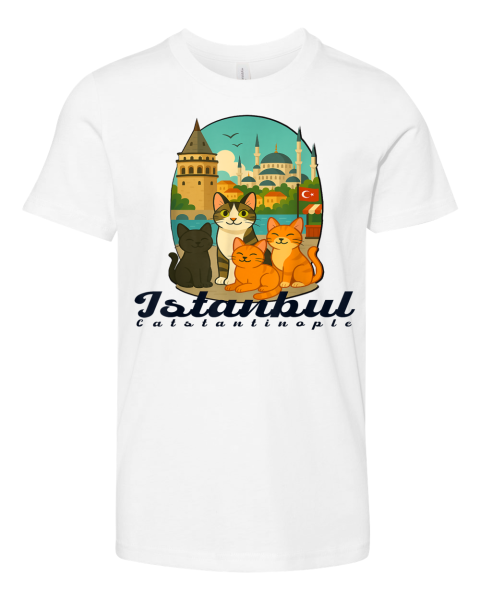 Istanbul, Turkey – Catstantinople City of Cats Premium Youth T-shirt