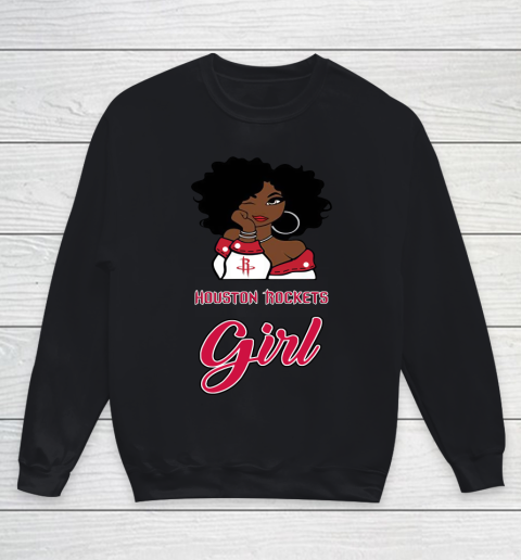 Houston Rockets Girl NBA Youth Sweatshirt