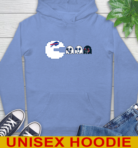 Buffalo Bills NFL Football Pac Man Champion Hoodie 11