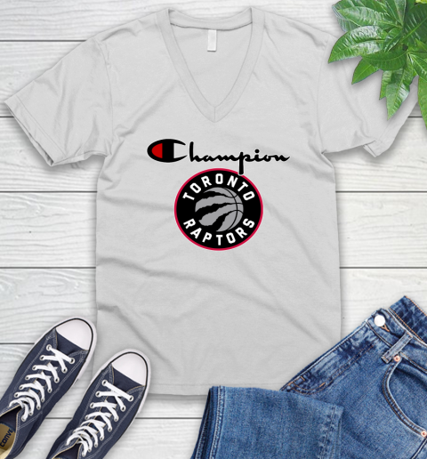 NBA Basketball Toronto Raptors Champion Shirt V-Neck T-Shirt