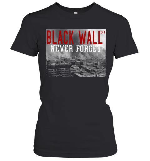 Black Wall Never Forget S Tank Topblack Wall Never Forget Women's T-Shirt
