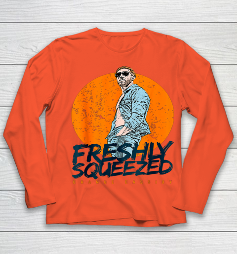 Wrestling Freshly Squeezed Orange Cassidy AEW Wrestler Youth Long Sleeve 2