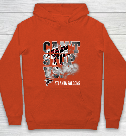 NFL Atlanta Falcons Can't Stop Vs Youth Hoodie 3