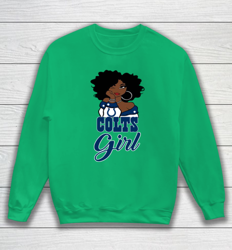 Indianapolis Colts Girl NFL Sweatshirt 6