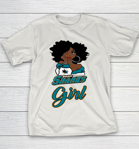 San Jose Sharks Girl NHL Youth T-Shirt 11