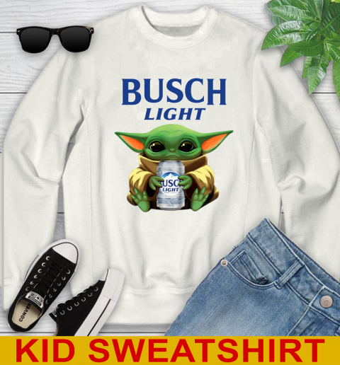 Star Wars Baby Yoda Hugs Busch Light Beer Shirt 113