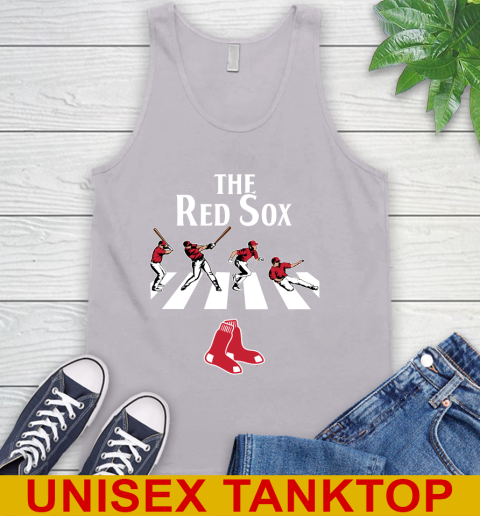 MLB Baseball Boston Red Sox The Beatles Rock Band Shirt Tank Top 3