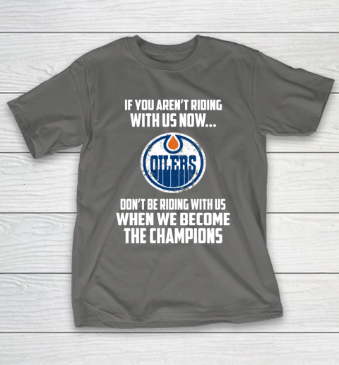 NHL Edmonton Oilers Hockey We Become The Champions T-Shirt 8