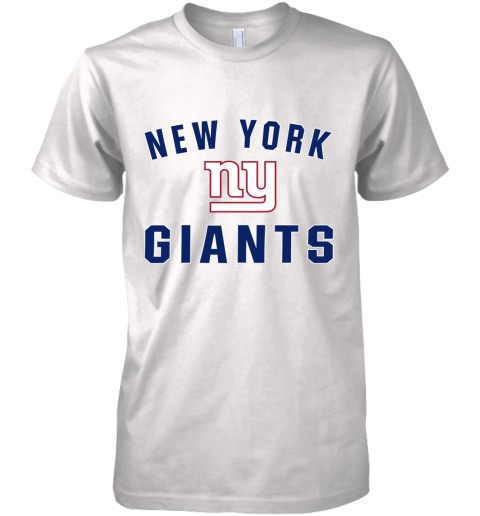 New York Giants NFL Line Gray Victory Premium Men's T-Shirt
