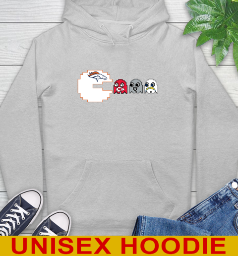 Denver Broncos NFL Football Pac Man Champion Hoodie 6