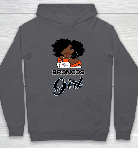 Denver Broncos Girl NFL Hoodie 7