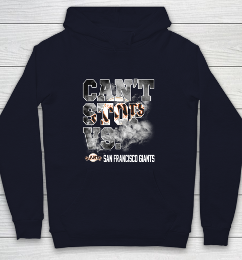 MLB San Francisco Giants Baseball Can't Stop Vs Giants Youth Hoodie 2