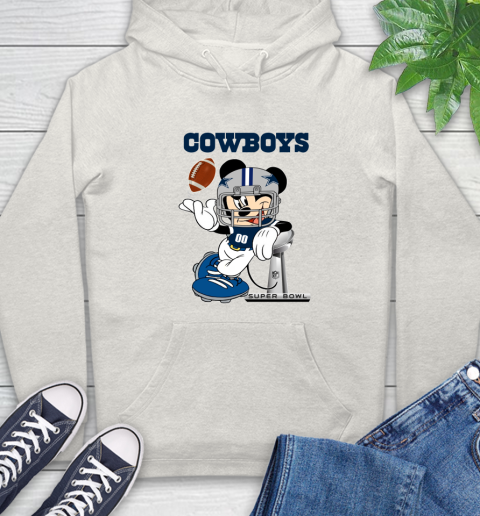 NFL Dallas Cowboys Mickey Mouse Disney Super Bowl Football T Shirt Hoodie 12