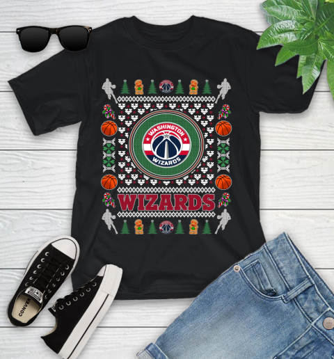 Washington Wizards Merry Christmas NBA Basketball Loyal Fan Ugly Shirt 100