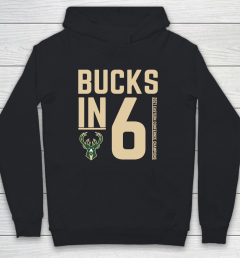 Bucks in 6 shirt Milwaukee Bucks Youth Hoodie