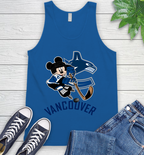 NHL Vancouver Canucks Mickey Mouse Disney Hockey T Shirt Tank Top 5