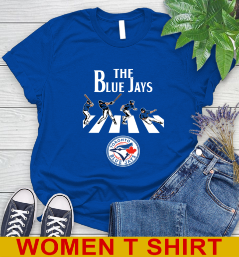 MLB Baseball Toronto Blue Jays The Beatles Rock Band Shirt Women's