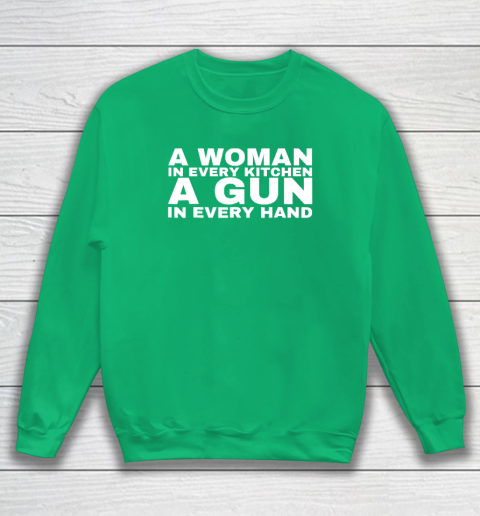 A Woman In Every Kitchen A Gun In Every Hand Shirt Sean Strickland Sweatshirt 4