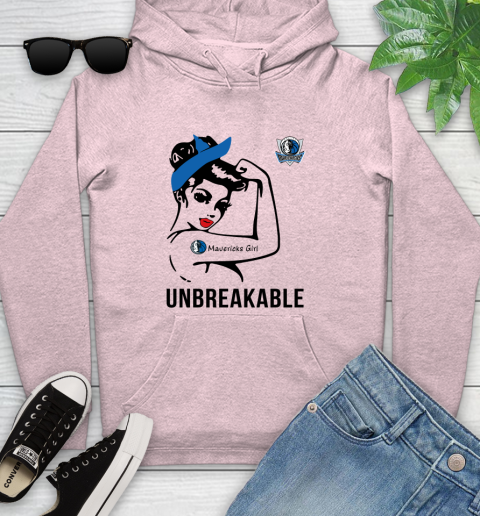 NBA Dallas Mavericks Girl Unbreakable Basketball Sports Youth Hoodie 6