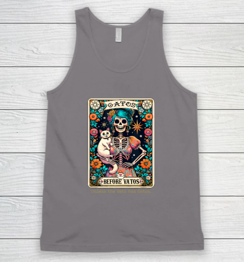 Gatos Before Vatos Unless The Vato Has Gatos Tank Top 5