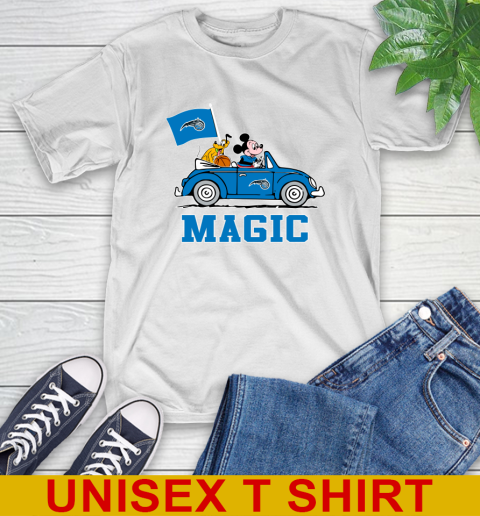 NBA Basketball Orlando Magic Pluto Mickey Driving Disney Shirt T-Shirt