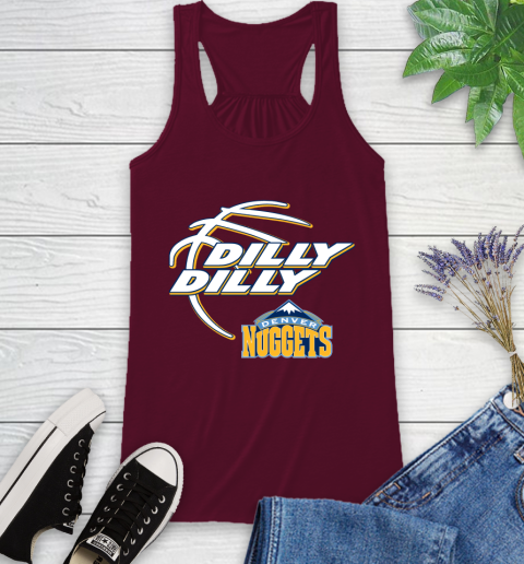 NBA Denver Nuggets Dilly Dilly Basketball Sports Racerback Tank 3
