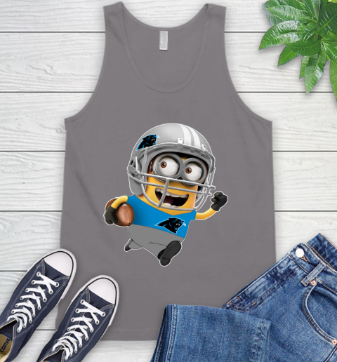 NFL Carolina Panthers Minions Disney Football Sports Tank Top 7