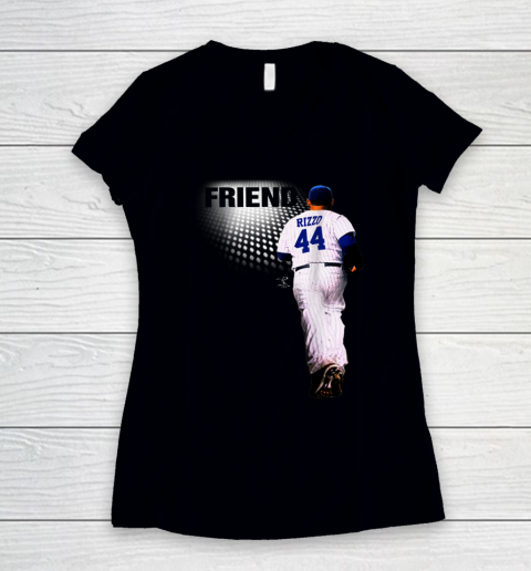 Anthony Rizzo Tshirt Best Friends Women's V-Neck T-Shirt