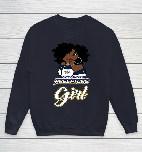 Nashville Predators Girl NHL Youth Sweatshirt 3