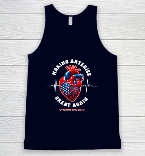 Making Arteries Great Again, Cardiac Cath Lab Tank Top 2