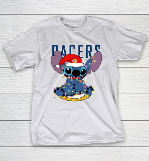 Indiana Pacers NBA noel stitch Basketball Christmas T-Shirt 9