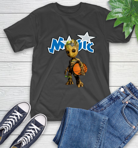 Orlando Magic NBA Basketball Groot Marvel Guardians Of The Galaxy T-Shirt 2