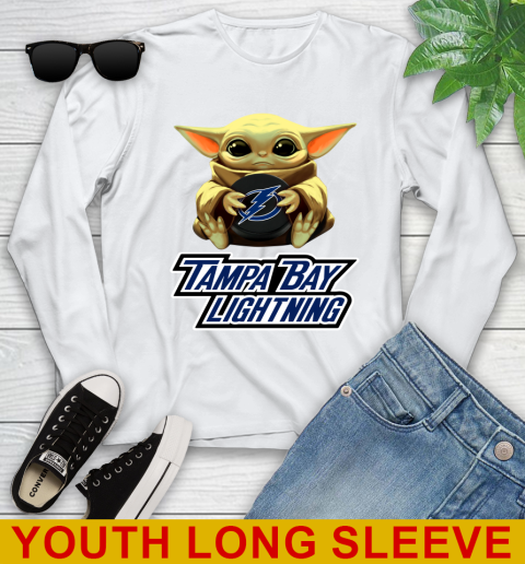 NHL Hockey Tampa Bay Lightning Star Wars Baby Yoda Shirt 122