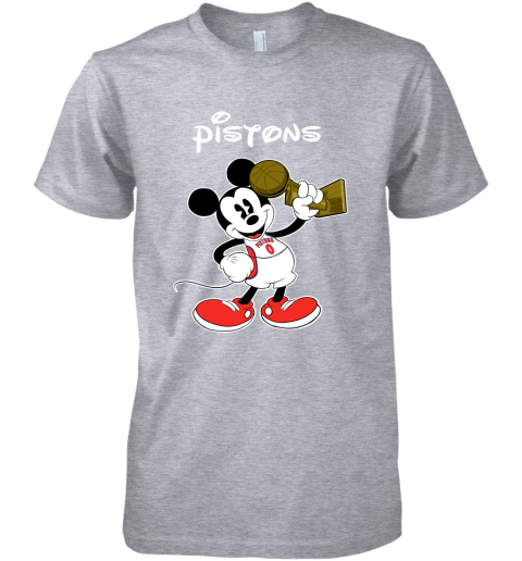 Mickey Detroit Pistons Premium Men's T-Shirt