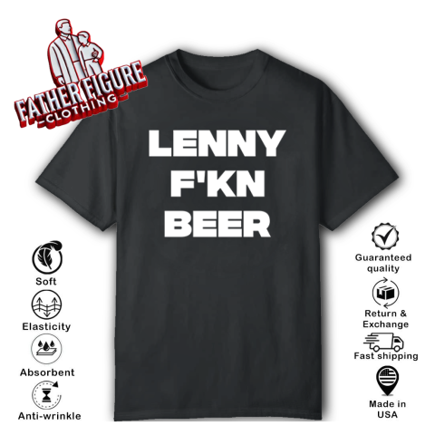 Ted Lasso Lenny F'kn Beer T-Shirt