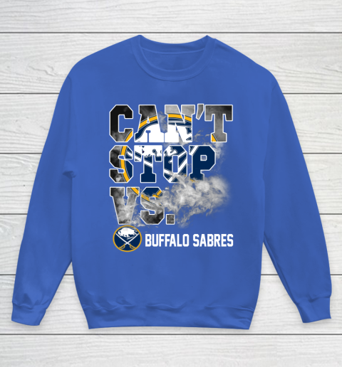 NHL Buffalo Sabres Hockey Can't Stop Vs Youth Sweatshirt 6