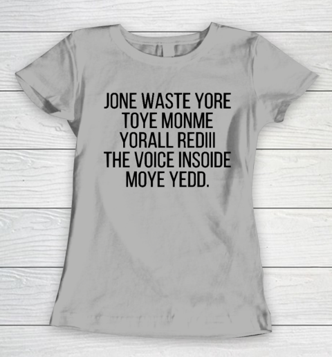 Blink 182 I Miss You Funny Jone Waste Yore Women's T-Shirt 8