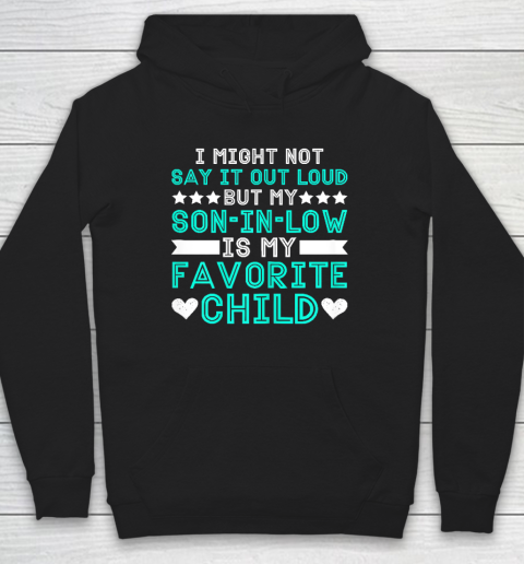 Son In Law Is My Favorite Child Funny Family Humour Retro Hoodie