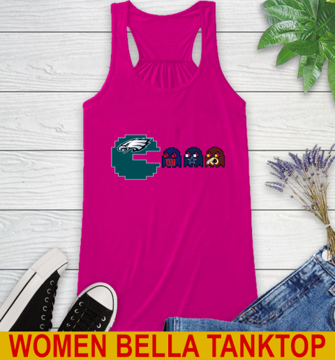 Philadelphia Eagles NFL Football Pac Man Champion Racerback Tank 8