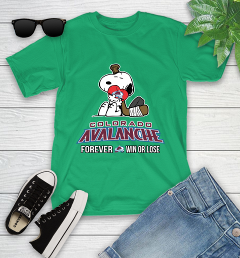 NHL The Peanuts Movie Snoopy Forever Win Or Lose Hockey Colorado Avalanche 108