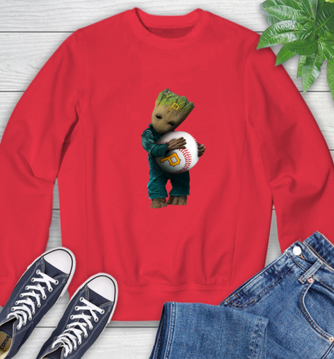 MLB Groot Guardians Of The Galaxy Baseball Sports Pittsburgh Pirates Sweatshirt 10