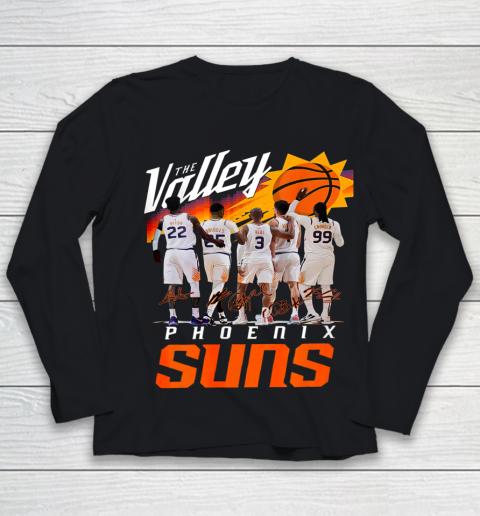 2021 Ph oenixs Suns Playoffs Rally The Valley City Jersey Youth Long Sleeve